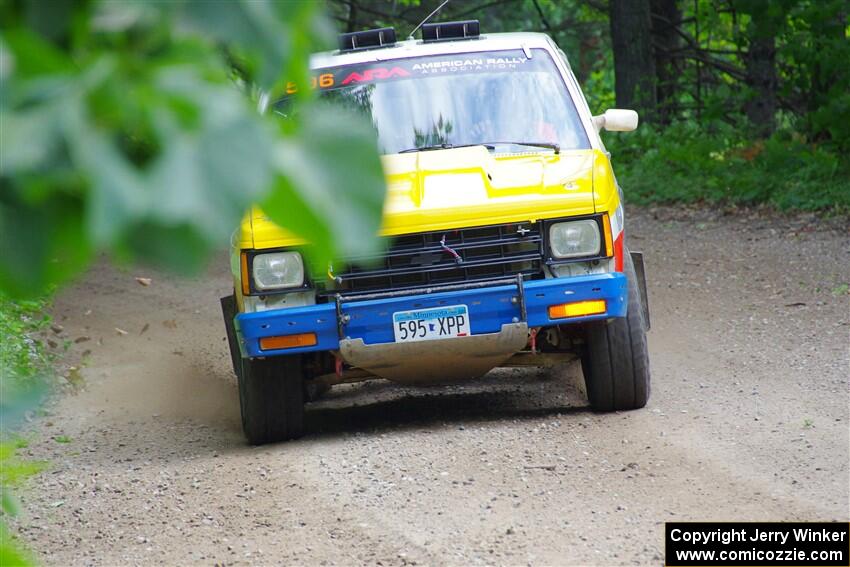 Scott Parrott / Ian Holmes Chevy S-10 on SS1, Steamboat I.