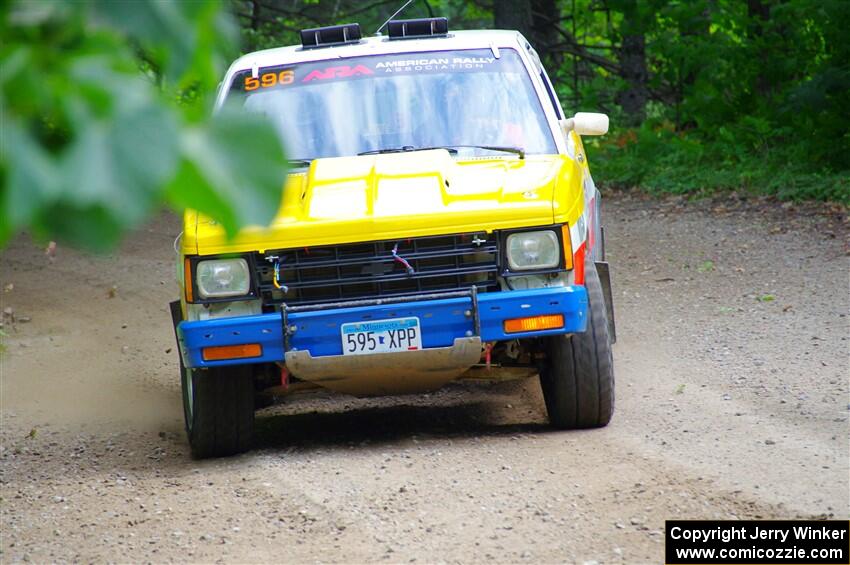 Scott Parrott / Ian Holmes Chevy S-10 on SS1, Steamboat I.