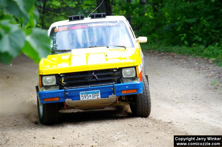 Scott Parrott / Ian Holmes Chevy S-10 on SS1, Steamboat I.