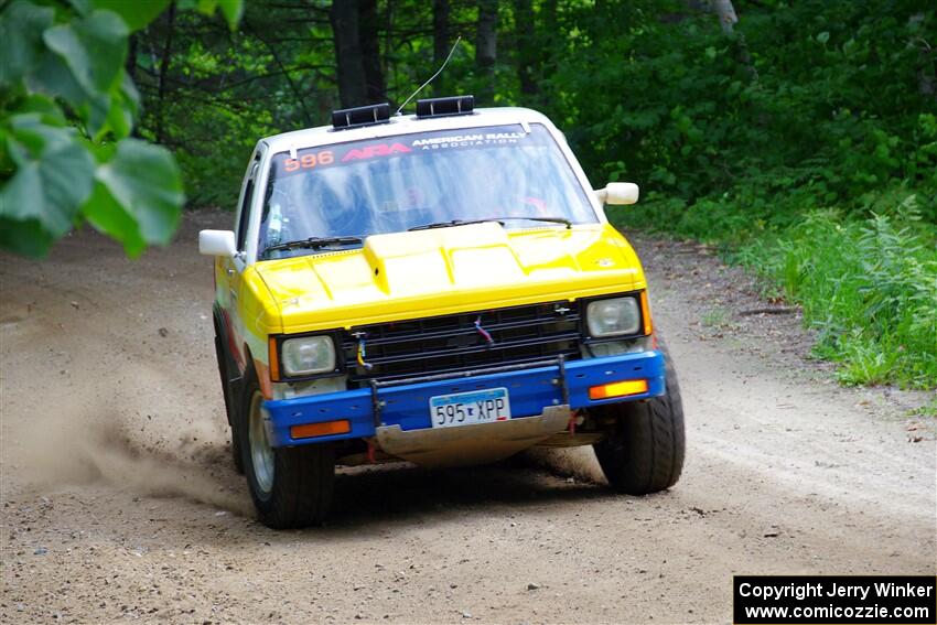 Scott Parrott / Ian Holmes Chevy S-10 on SS1, Steamboat I.