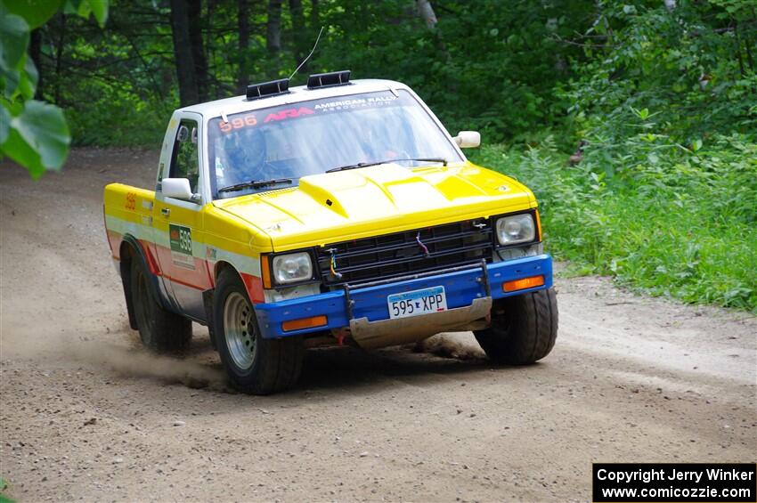 Scott Parrott / Ian Holmes Chevy S-10 on SS1, Steamboat I.