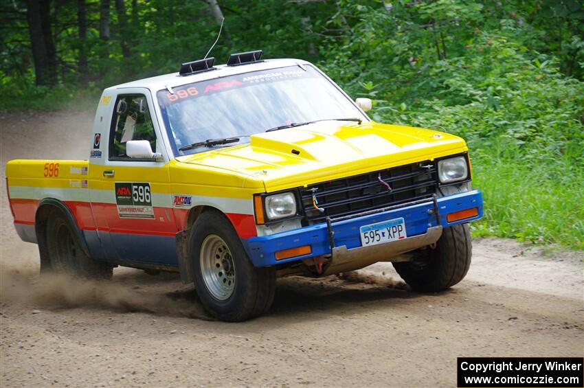 Scott Parrott / Ian Holmes Chevy S-10 on SS1, Steamboat I.