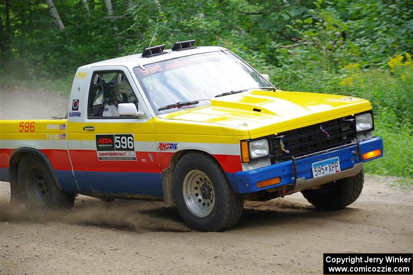 Scott Parrott / Ian Holmes Chevy S-10 on SS1, Steamboat I.