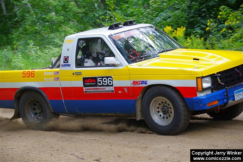 Scott Parrott / Ian Holmes Chevy S-10 on SS1, Steamboat I.