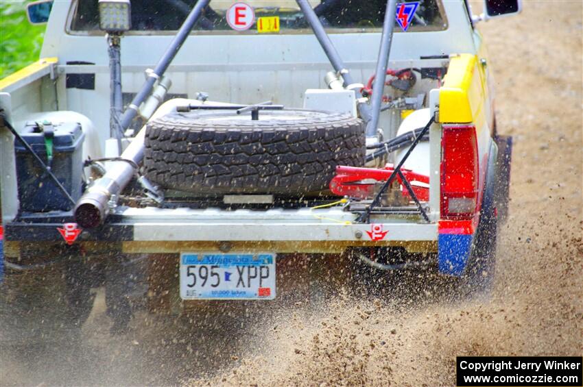 Scott Parrott / Ian Holmes Chevy S-10 on SS1, Steamboat I.