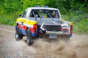 Scott Parrott / Ian Holmes Chevy S-10 on SS1, Steamboat I.