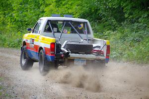 Scott Parrott / Ian Holmes Chevy S-10 on SS1, Steamboat I.