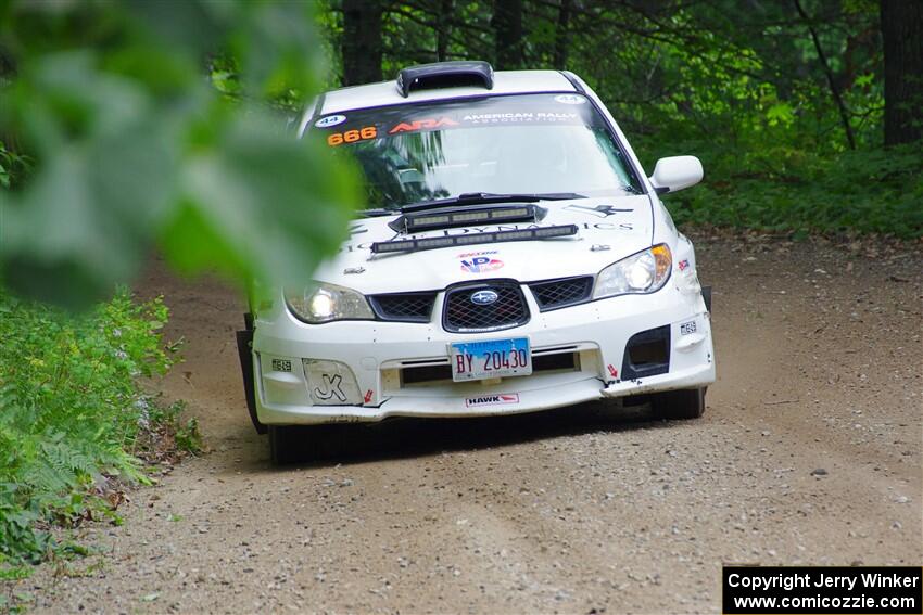 Pete Schaefer / Kevin Dobrowolski Subaru Impreza 2.5i on SS1, Steamboat I.