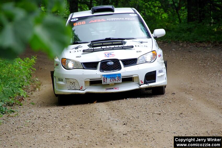 Pete Schaefer / Kevin Dobrowolski Subaru Impreza 2.5i on SS1, Steamboat I.