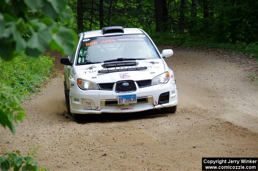 Pete Schaefer / Kevin Dobrowolski Subaru Impreza 2.5i on SS1, Steamboat I.