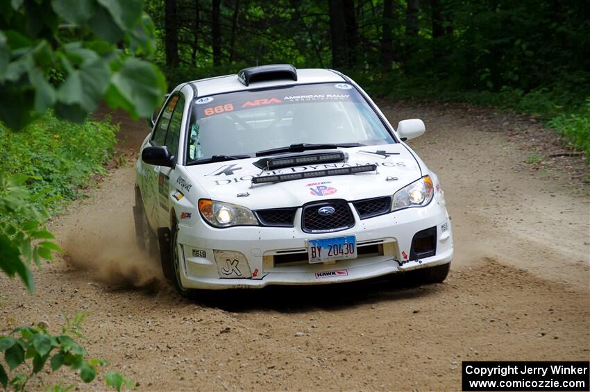 Pete Schaefer / Kevin Dobrowolski Subaru Impreza 2.5i on SS1, Steamboat I.