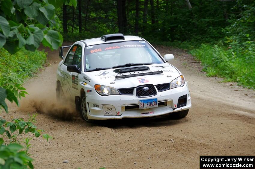 Pete Schaefer / Kevin Dobrowolski Subaru Impreza 2.5i on SS1, Steamboat I.