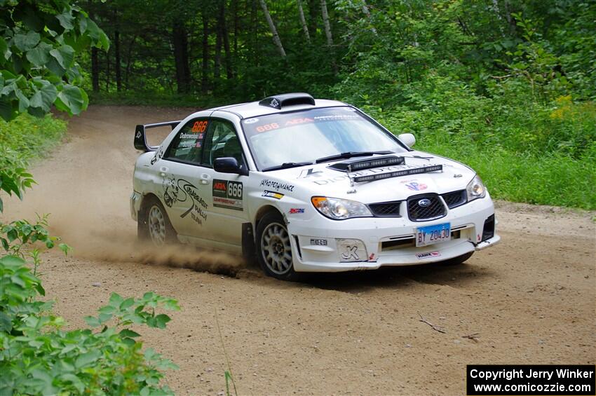 Pete Schaefer / Kevin Dobrowolski Subaru Impreza 2.5i on SS1, Steamboat I.