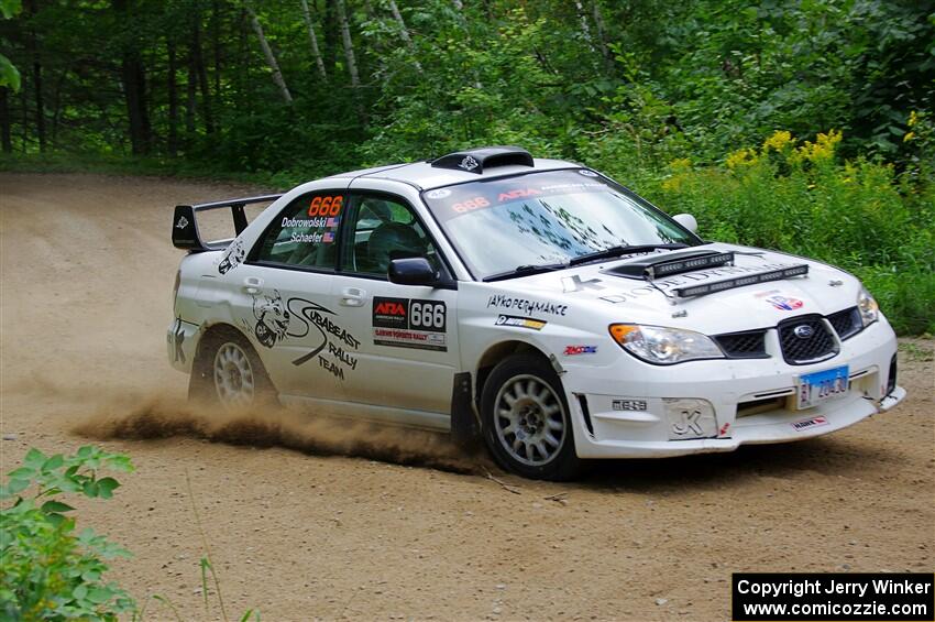 Pete Schaefer / Kevin Dobrowolski Subaru Impreza 2.5i on SS1, Steamboat I.