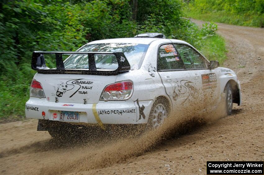 Pete Schaefer / Kevin Dobrowolski Subaru Impreza 2.5i on SS1, Steamboat I.