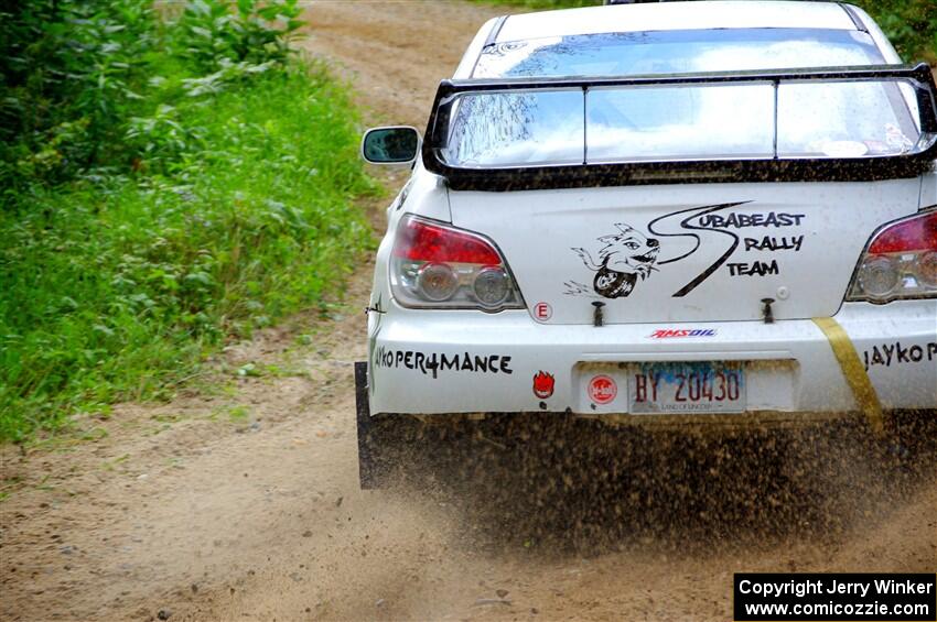 Pete Schaefer / Kevin Dobrowolski Subaru Impreza 2.5i on SS1, Steamboat I.