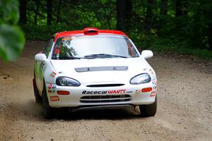 Josh Smith / Drake Hughes Mazda MX-3 on SS1, Steamboat I.