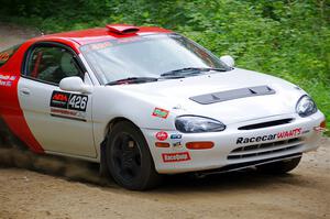 Josh Smith / Drake Hughes Mazda MX-3 on SS1, Steamboat I.