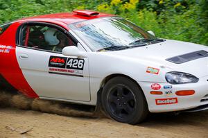 Josh Smith / Drake Hughes Mazda MX-3 on SS1, Steamboat I.