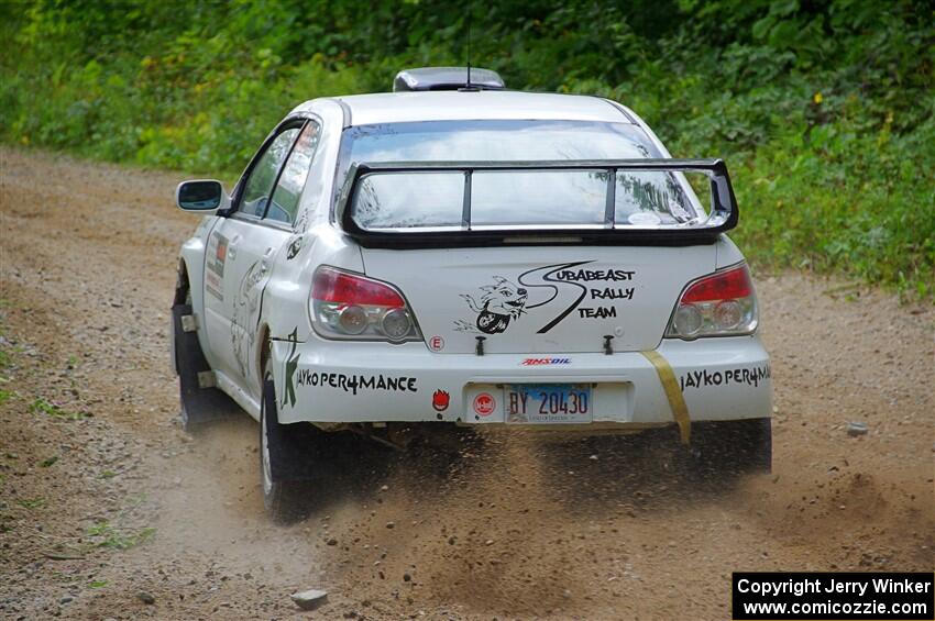 Pete Schaefer / Kevin Dobrowolski Subaru Impreza 2.5i on SS1, Steamboat I.