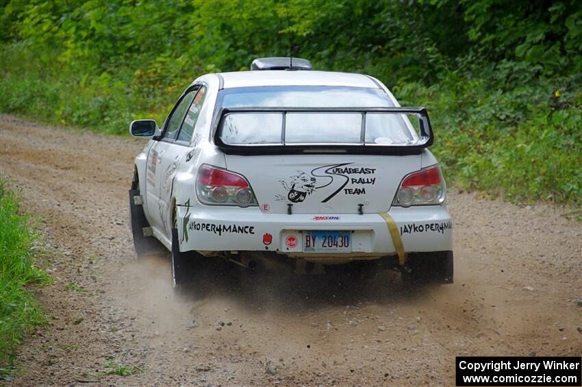 Pete Schaefer / Kevin Dobrowolski Subaru Impreza 2.5i on SS1, Steamboat I.