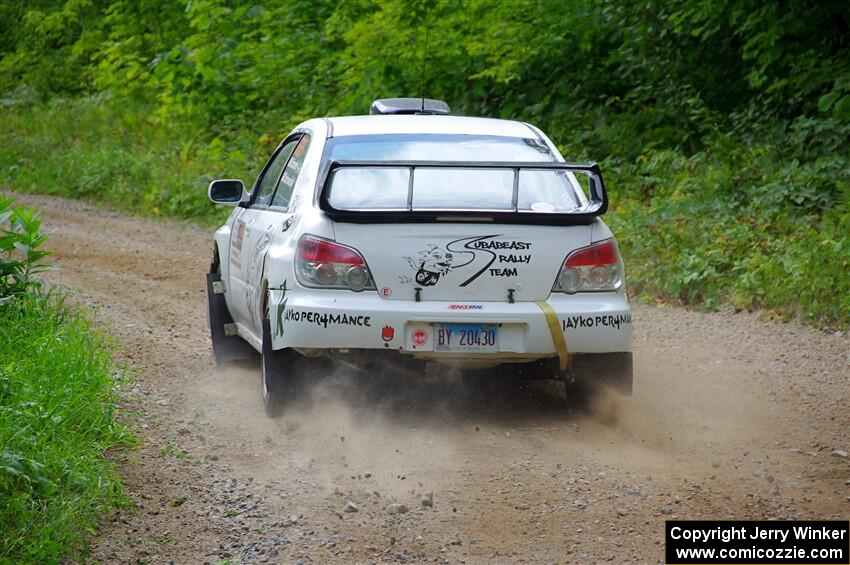 Pete Schaefer / Kevin Dobrowolski Subaru Impreza 2.5i on SS1, Steamboat I.