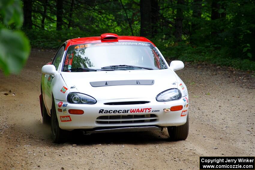 Josh Smith / Drake Hughes Mazda MX-3 on SS1, Steamboat I.