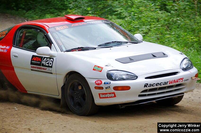 Josh Smith / Drake Hughes Mazda MX-3 on SS1, Steamboat I.