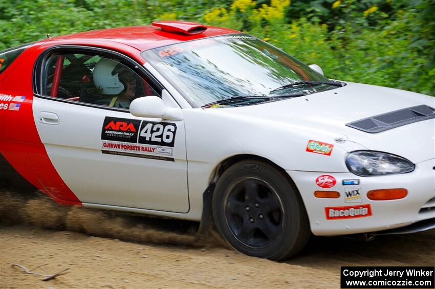 Josh Smith / Drake Hughes Mazda MX-3 on SS1, Steamboat I.