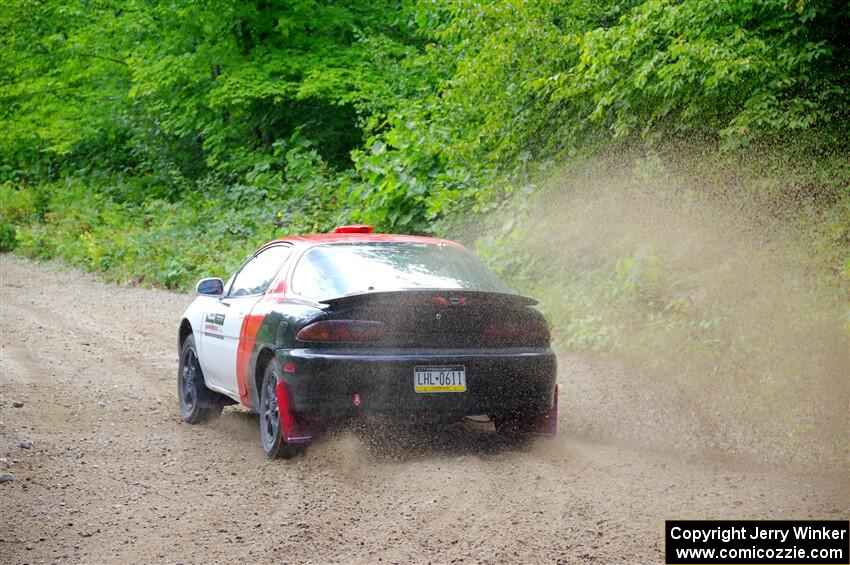 Josh Smith / Drake Hughes Mazda MX-3 on SS1, Steamboat I.