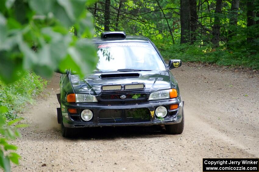 Jacob Kohler / Zach Houliston Subaru Impreza on SS1, Steamboat I.