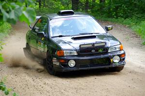 Jacob Kohler / Zach Houliston Subaru Impreza on SS1, Steamboat I.