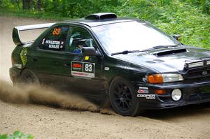 Jacob Kohler / Zach Houliston Subaru Impreza on SS1, Steamboat I.