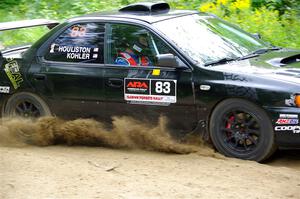 Jacob Kohler / Zach Houliston Subaru Impreza on SS1, Steamboat I.