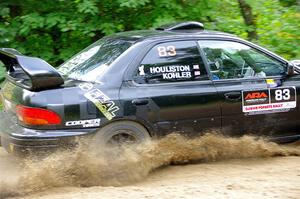 Jacob Kohler / Zach Houliston Subaru Impreza on SS1, Steamboat I.