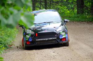 Ryan Sanders / Oliver Smith Ford Fiesta ST on SS1, Steamboat I.