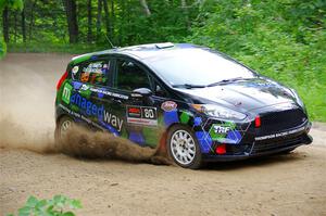 Ryan Sanders / Oliver Smith Ford Fiesta ST on SS1, Steamboat I.