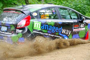 Ryan Sanders / Oliver Smith Ford Fiesta ST on SS1, Steamboat I.