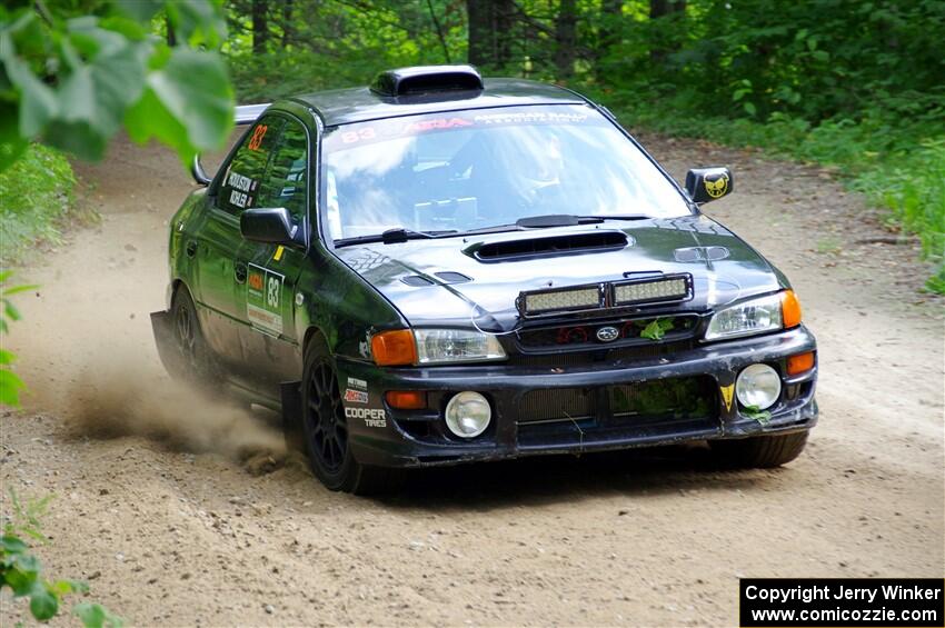 Jacob Kohler / Zach Houliston Subaru Impreza on SS1, Steamboat I.