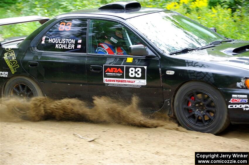 Jacob Kohler / Zach Houliston Subaru Impreza on SS1, Steamboat I.