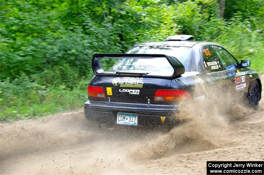 Jacob Kohler / Zach Houliston Subaru Impreza on SS1, Steamboat I.