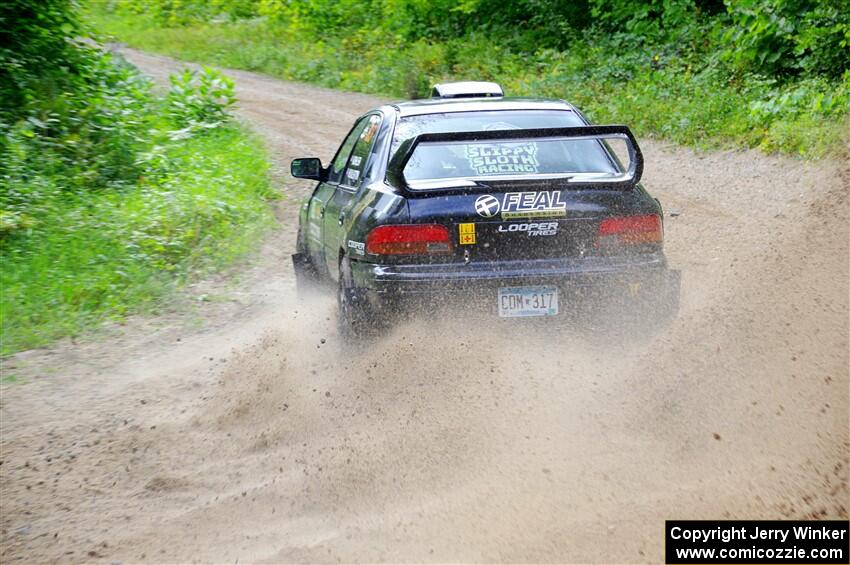 Jacob Kohler / Zach Houliston Subaru Impreza on SS1, Steamboat I.