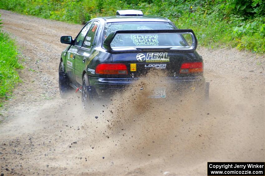 Jacob Kohler / Zach Houliston Subaru Impreza on SS1, Steamboat I.