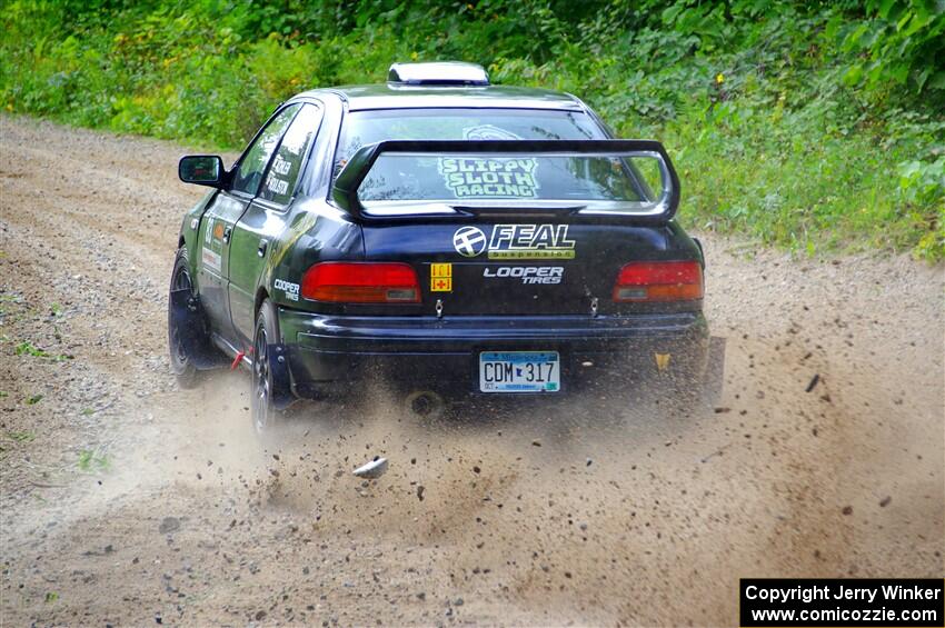 Jacob Kohler / Zach Houliston Subaru Impreza on SS1, Steamboat I.