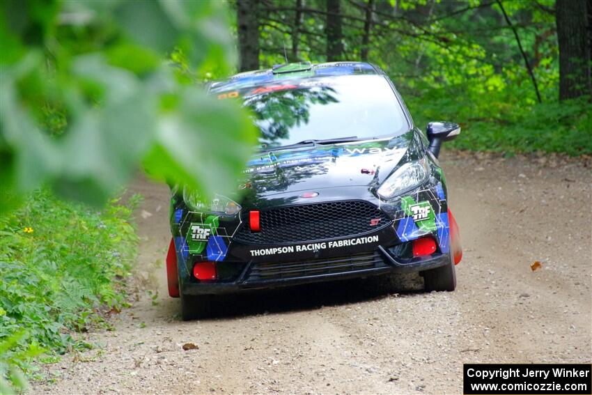 Ryan Sanders / Oliver Smith Ford Fiesta ST on SS1, Steamboat I.