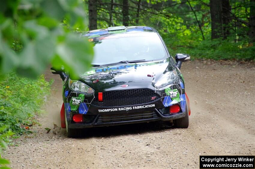 Ryan Sanders / Oliver Smith Ford Fiesta ST on SS1, Steamboat I.