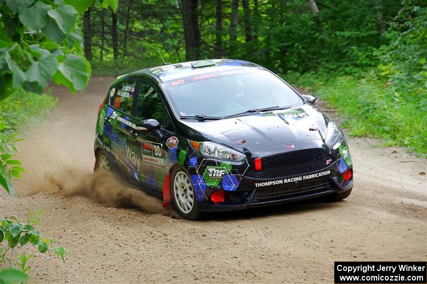 Ryan Sanders / Oliver Smith Ford Fiesta ST on SS1, Steamboat I.