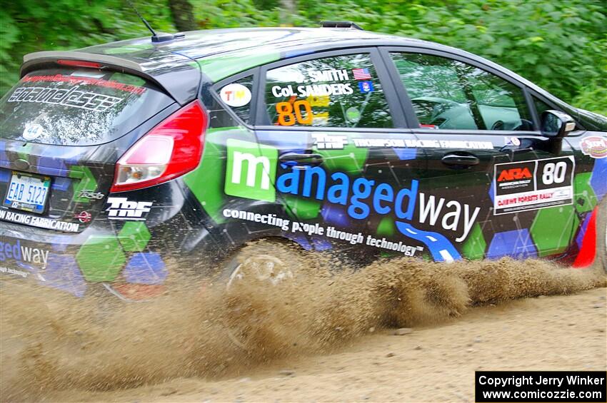 Ryan Sanders / Oliver Smith Ford Fiesta ST on SS1, Steamboat I.