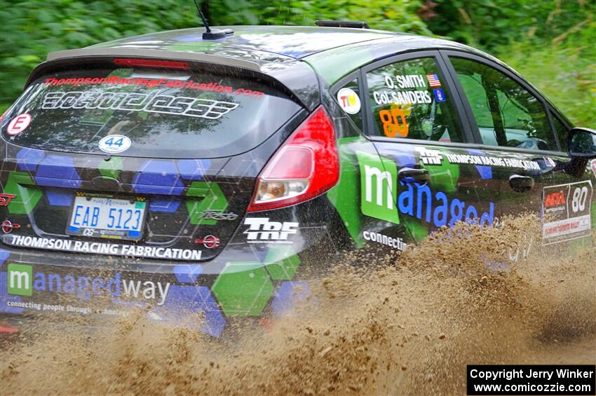 Ryan Sanders / Oliver Smith Ford Fiesta ST on SS1, Steamboat I.