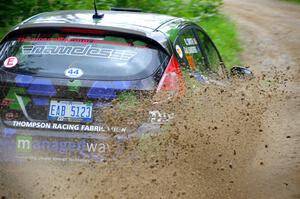 Ryan Sanders / Oliver Smith Ford Fiesta ST on SS1, Steamboat I.